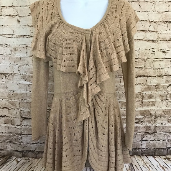 Anthropologie Sweaters - Leifnotes(Anthropologie) Sz M Boho Sweater Top